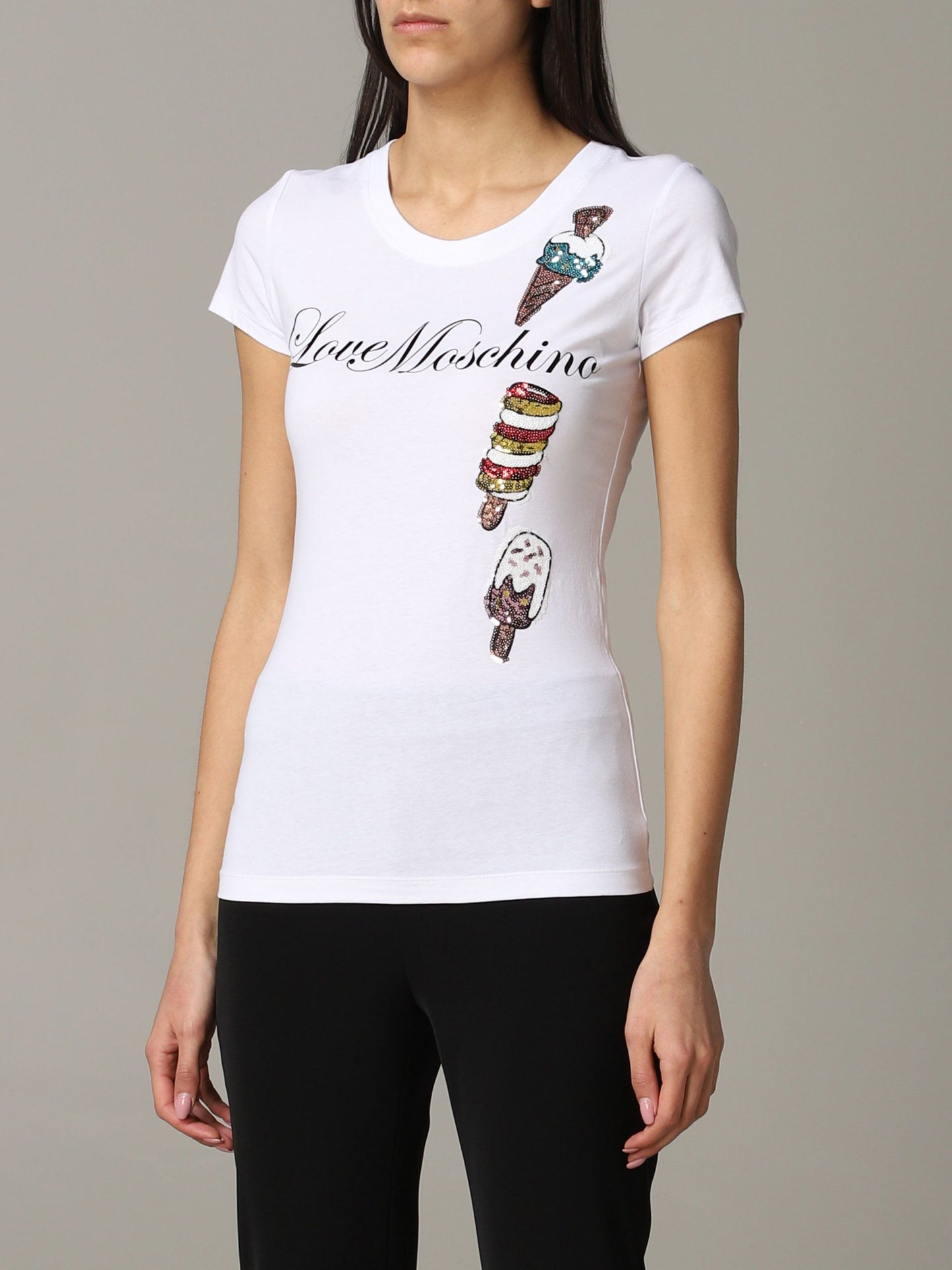 Ice Cream Sequin Sparkle Tee
