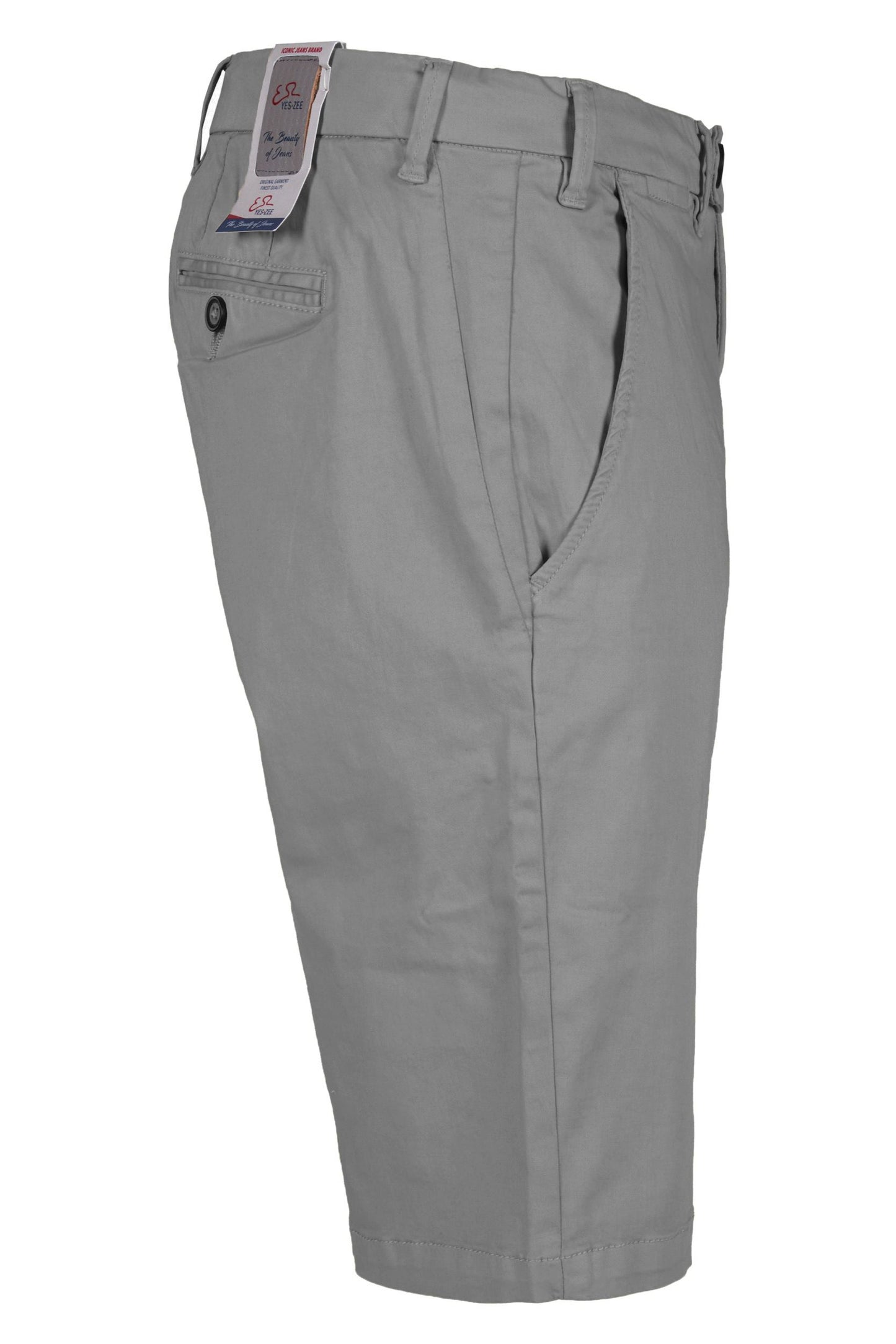 Chic Gray Bermuda Shorts for Men