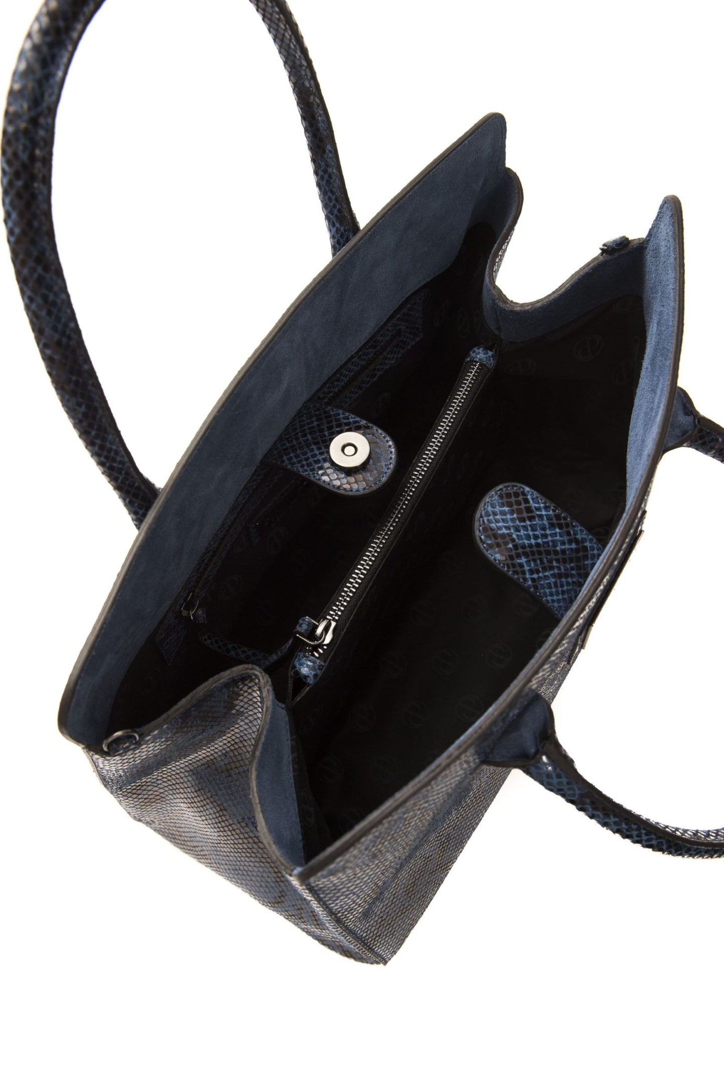 Chic Python Print Leather Tote for Everyday Elegance