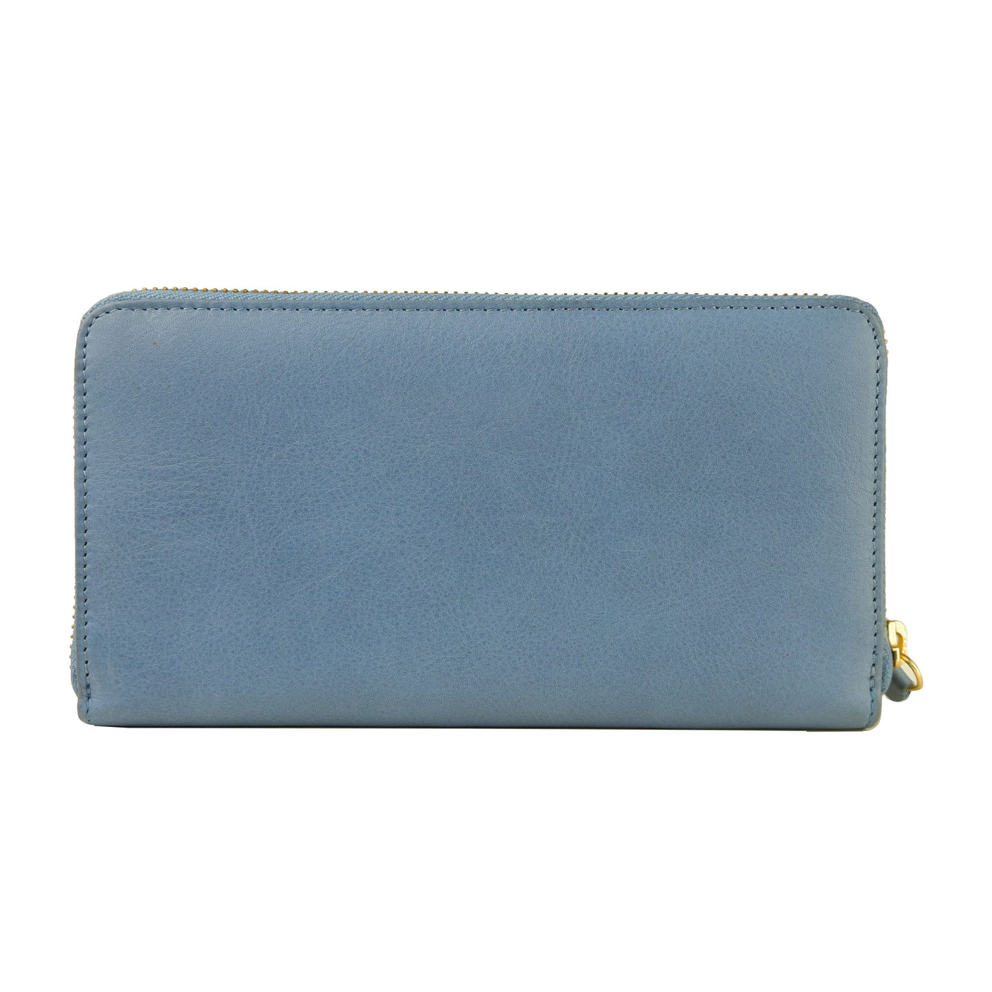 Elegant Etoupe Blue Aviator Clutch Wallet