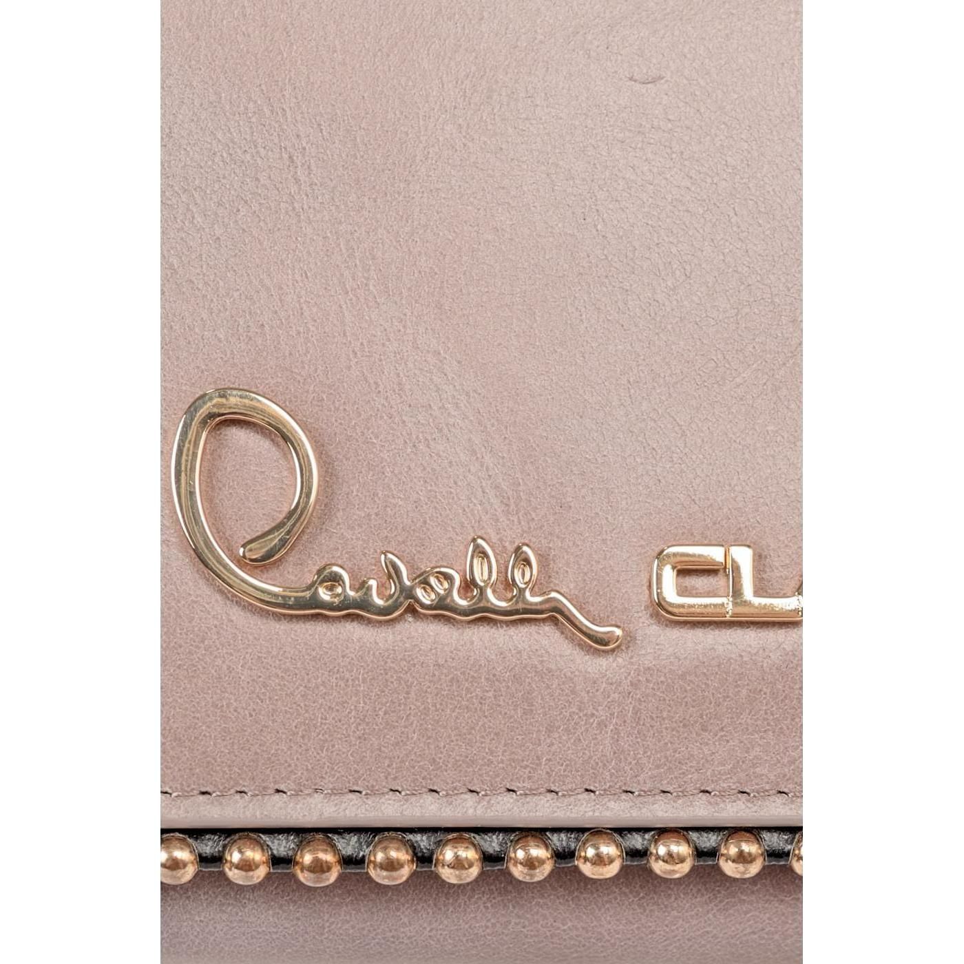 Elegant Taupe Pochette with Belt