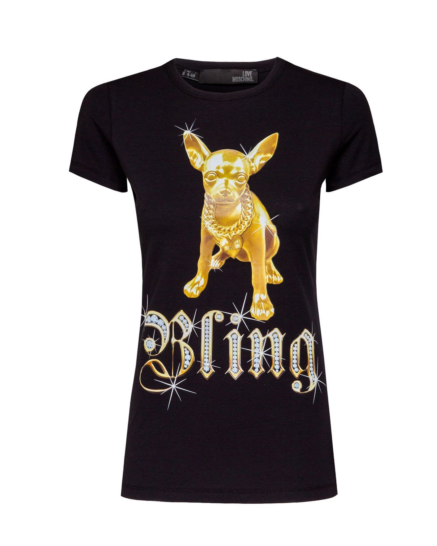 Chic Cotton Blend Printed Tee for Women