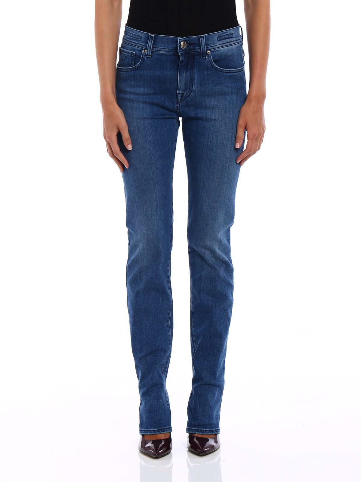 Elegant Straight Leg Denim