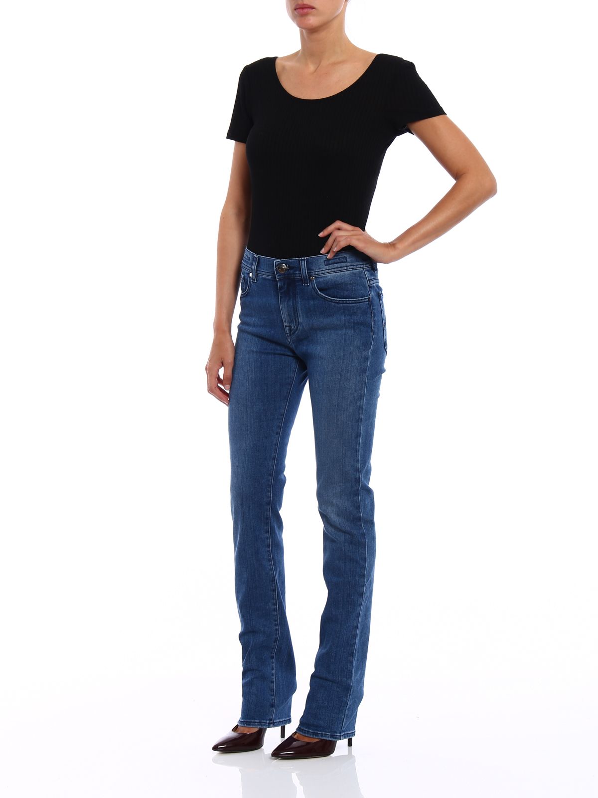 Elegant Straight Leg Denim