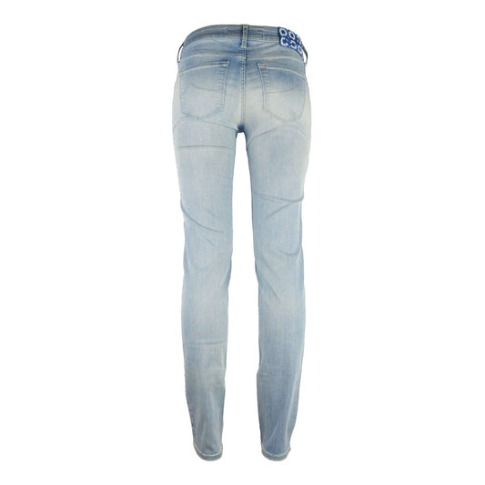 Elegant Jocelyn Stretch Denim in Chic Blue
