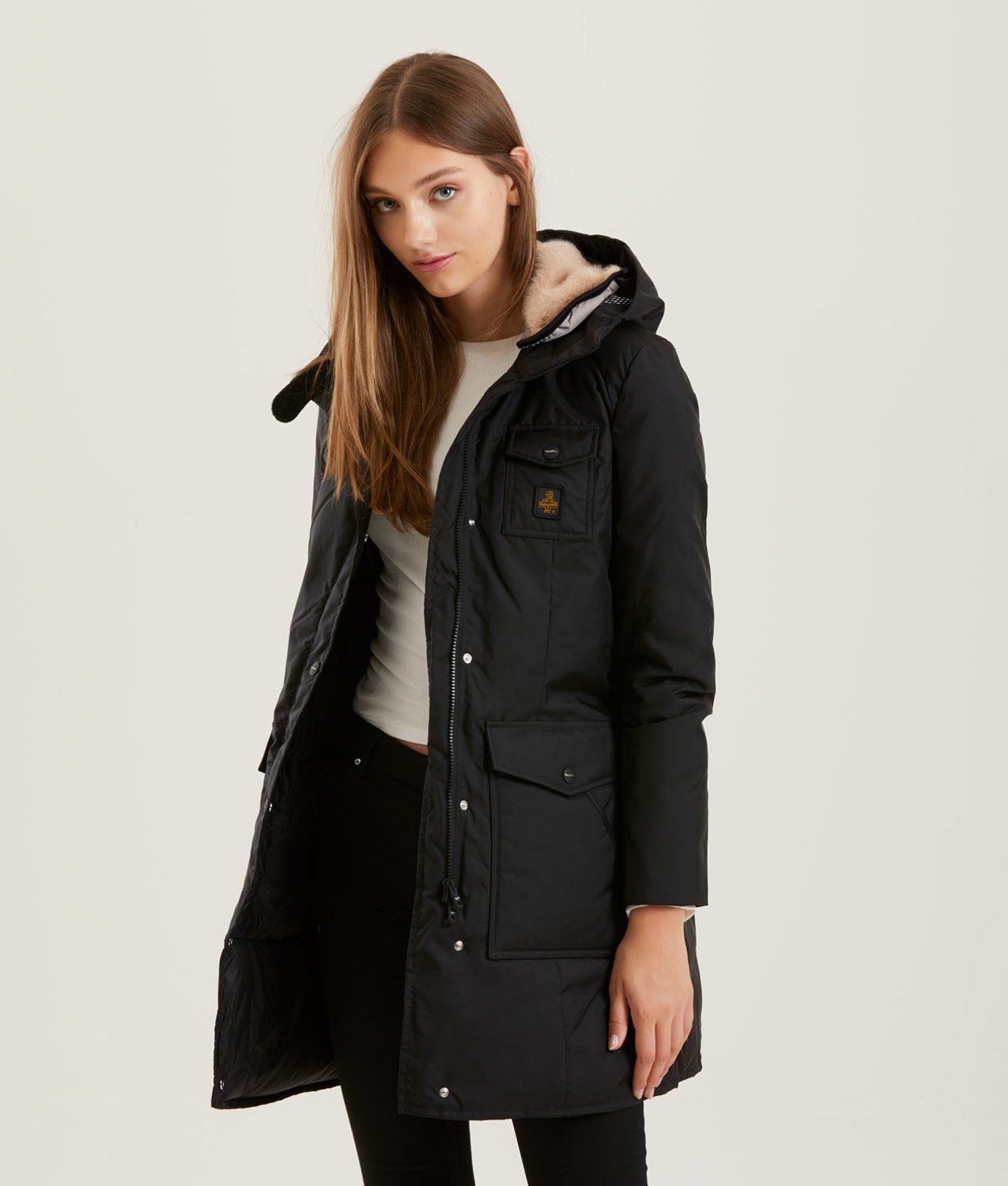 Iconic Feminine Parka with a Modern Twist