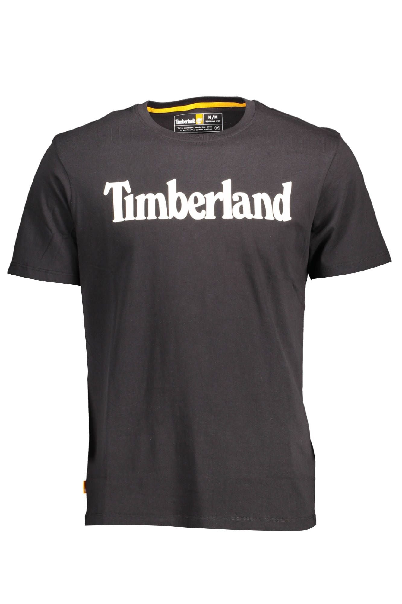 Eco-Conscious Cotton Tee in Sleek Black