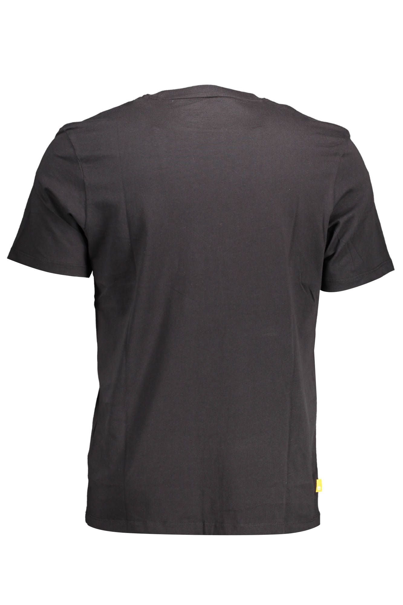Eco-Conscious Cotton Tee in Sleek Black