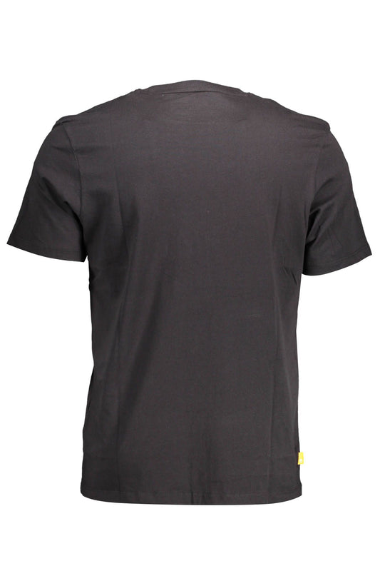 Eco-Conscious Cotton Tee in Sleek Black