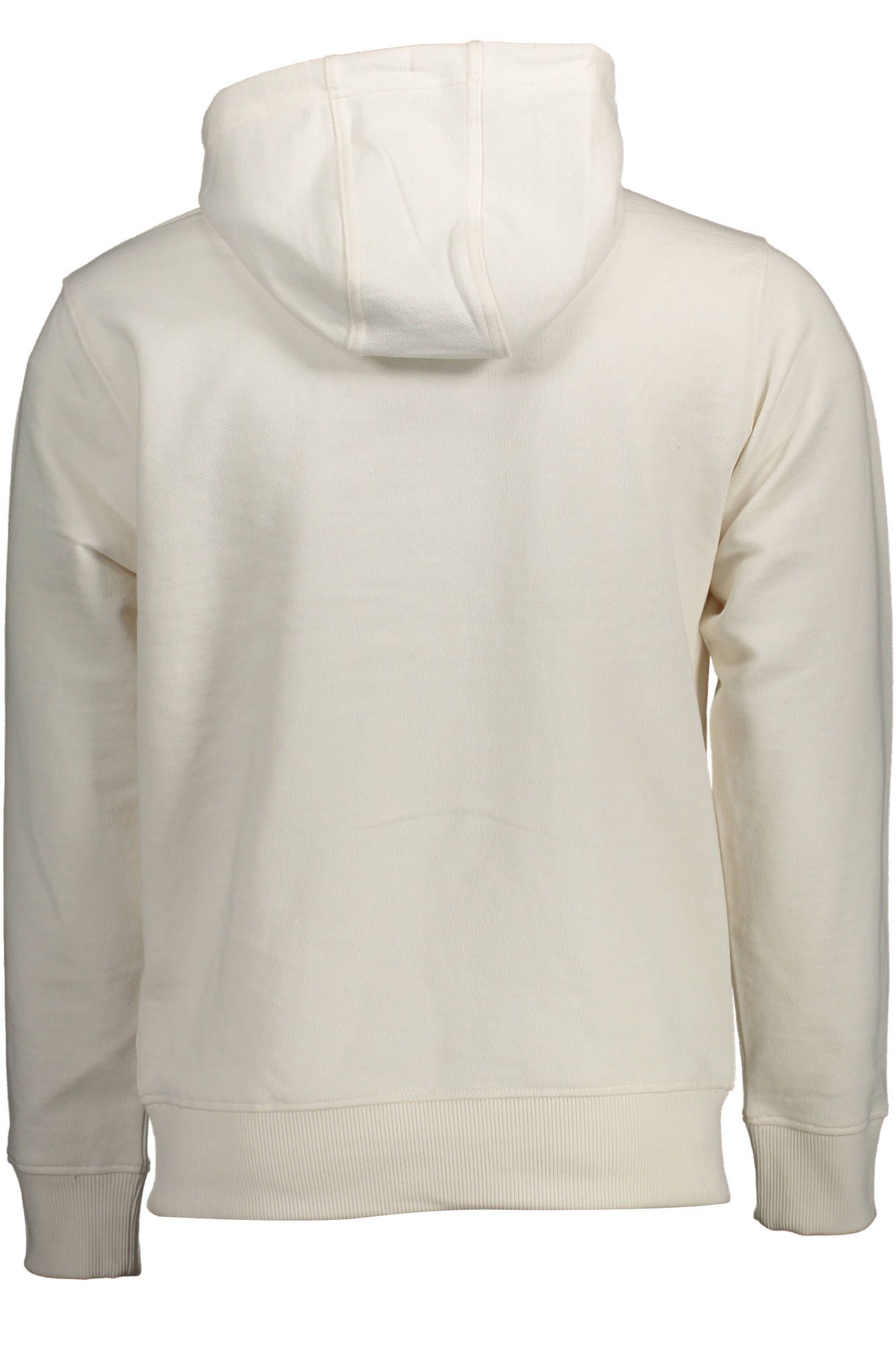 Elegant White Organic Cotton Hoodie