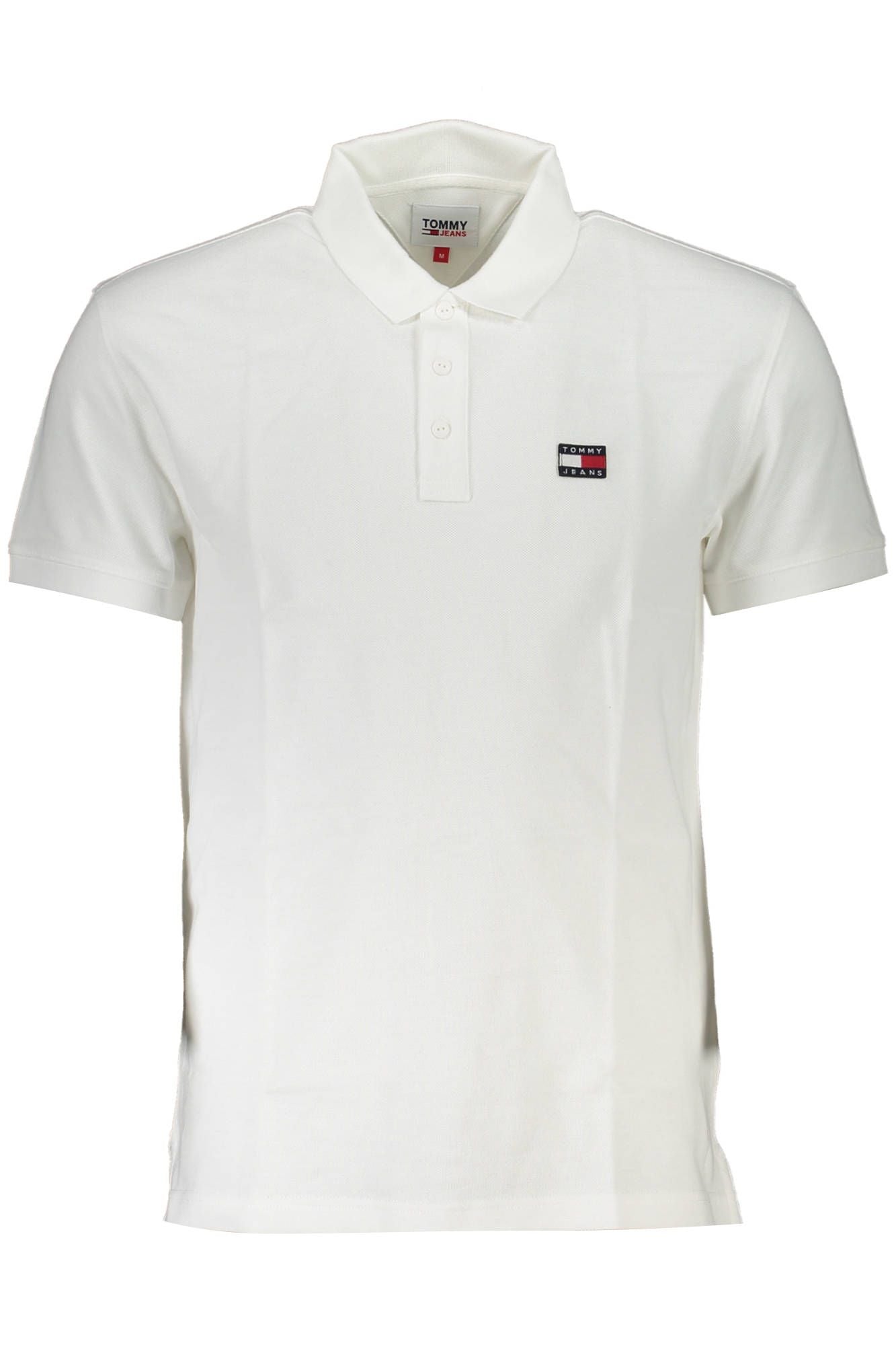 Elegant White Cotton Polo Shirt with Logo Detail