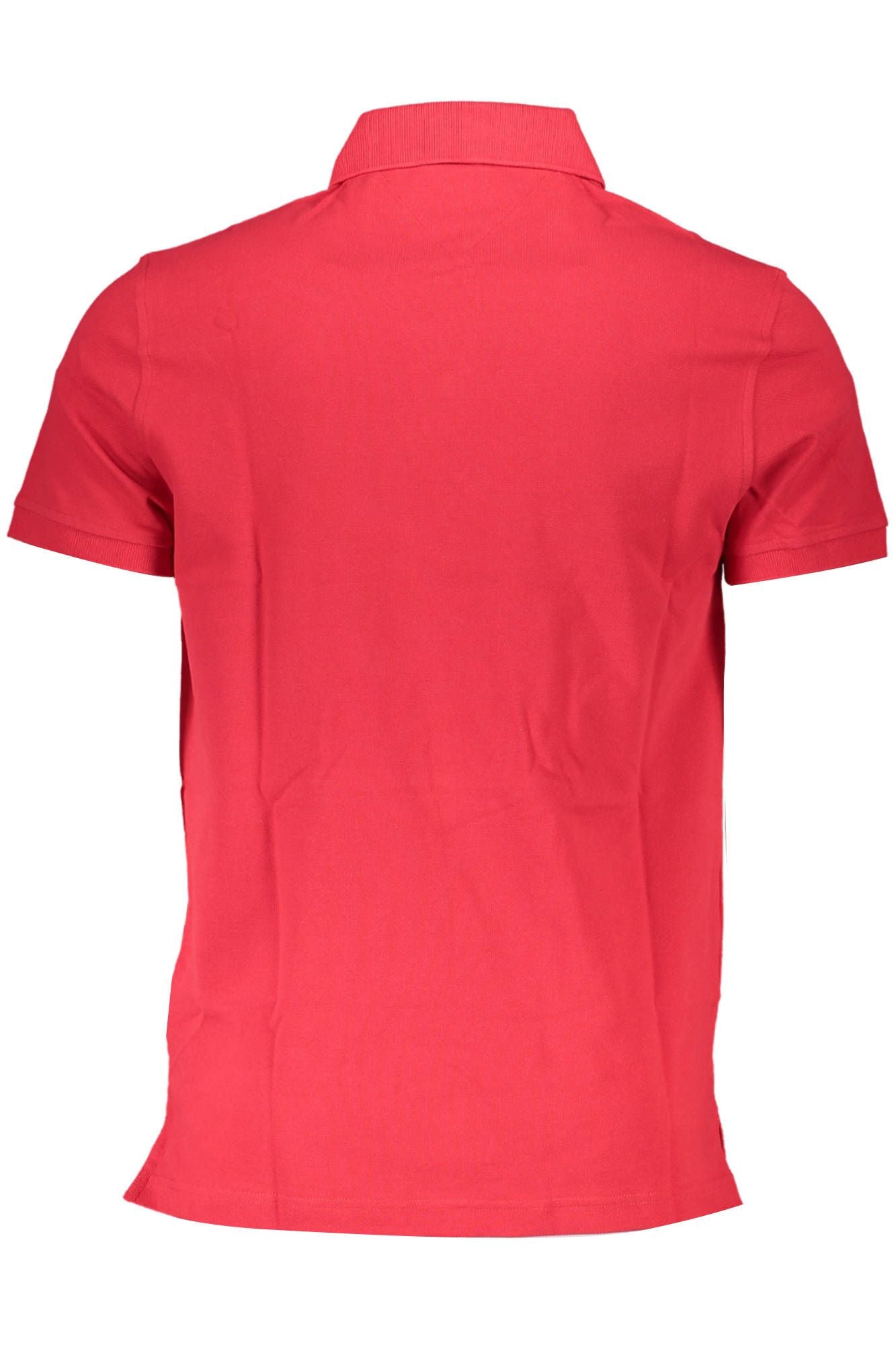 Elegant Slim Fit Polo Perfection in Red