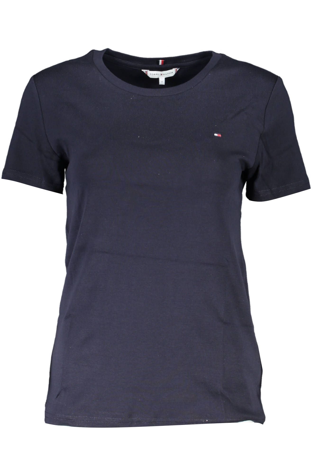 Chic Embroidered Logo Tee