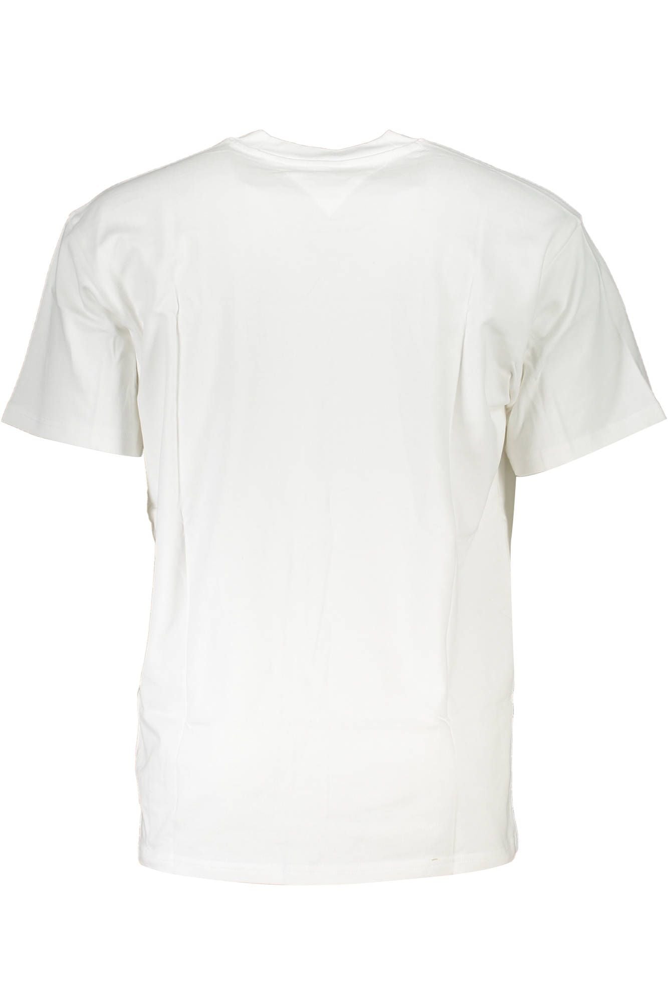 Elegant White Cotton Logo Tee