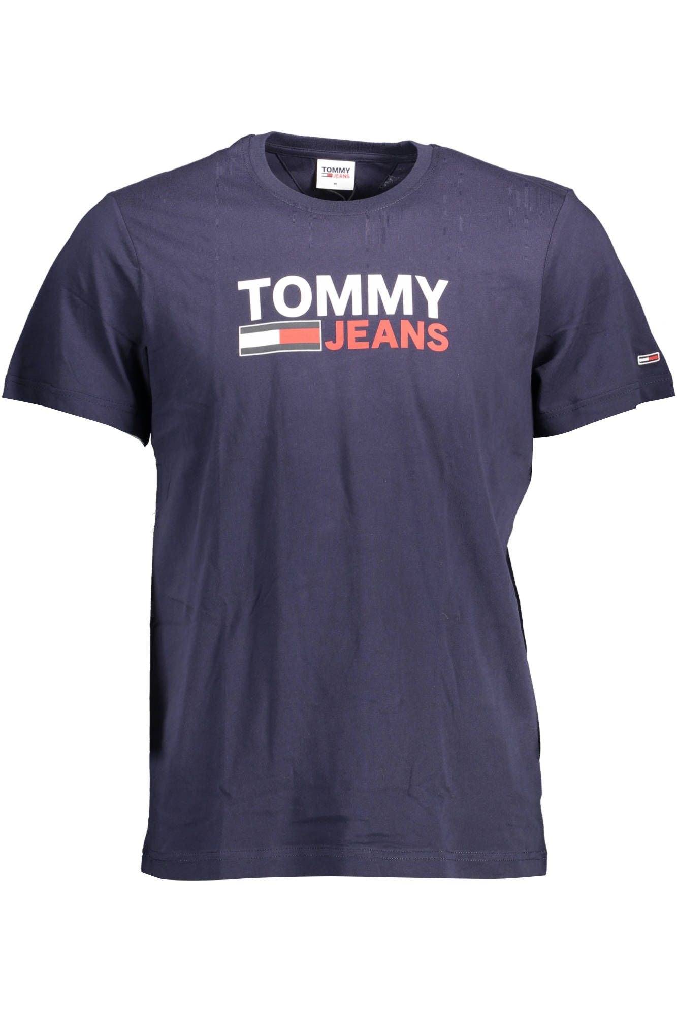 Organic Cotton Logo Tee in Blue