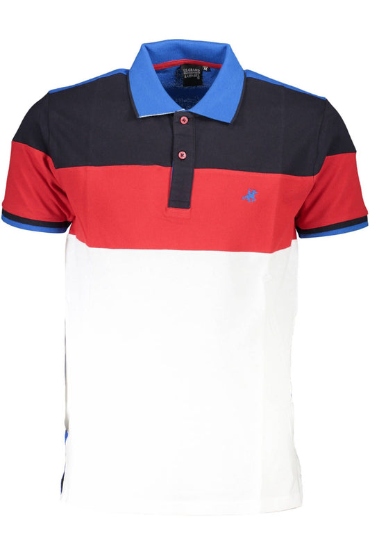 Elegant Short-Sleeved Embroidered Polo