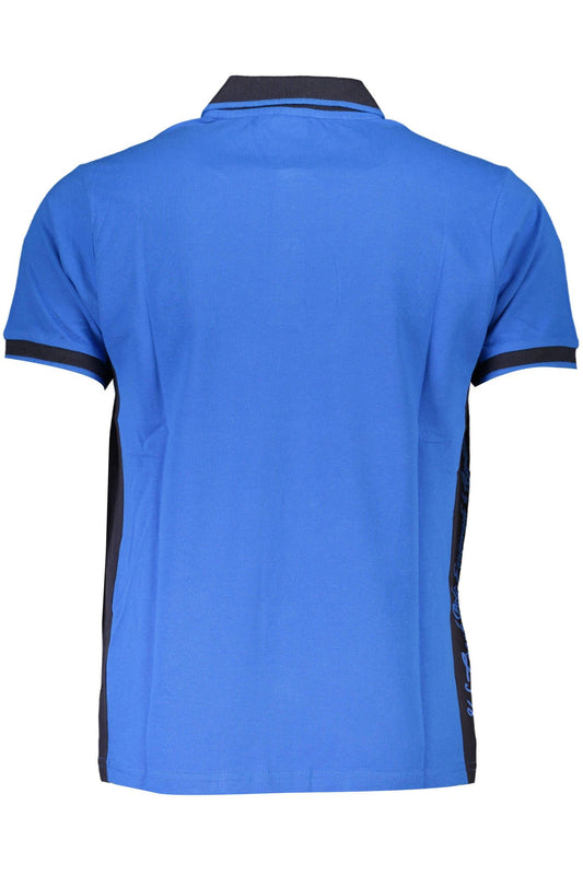 Chic Short-Sleeved Polo with Contrasting Embroidery