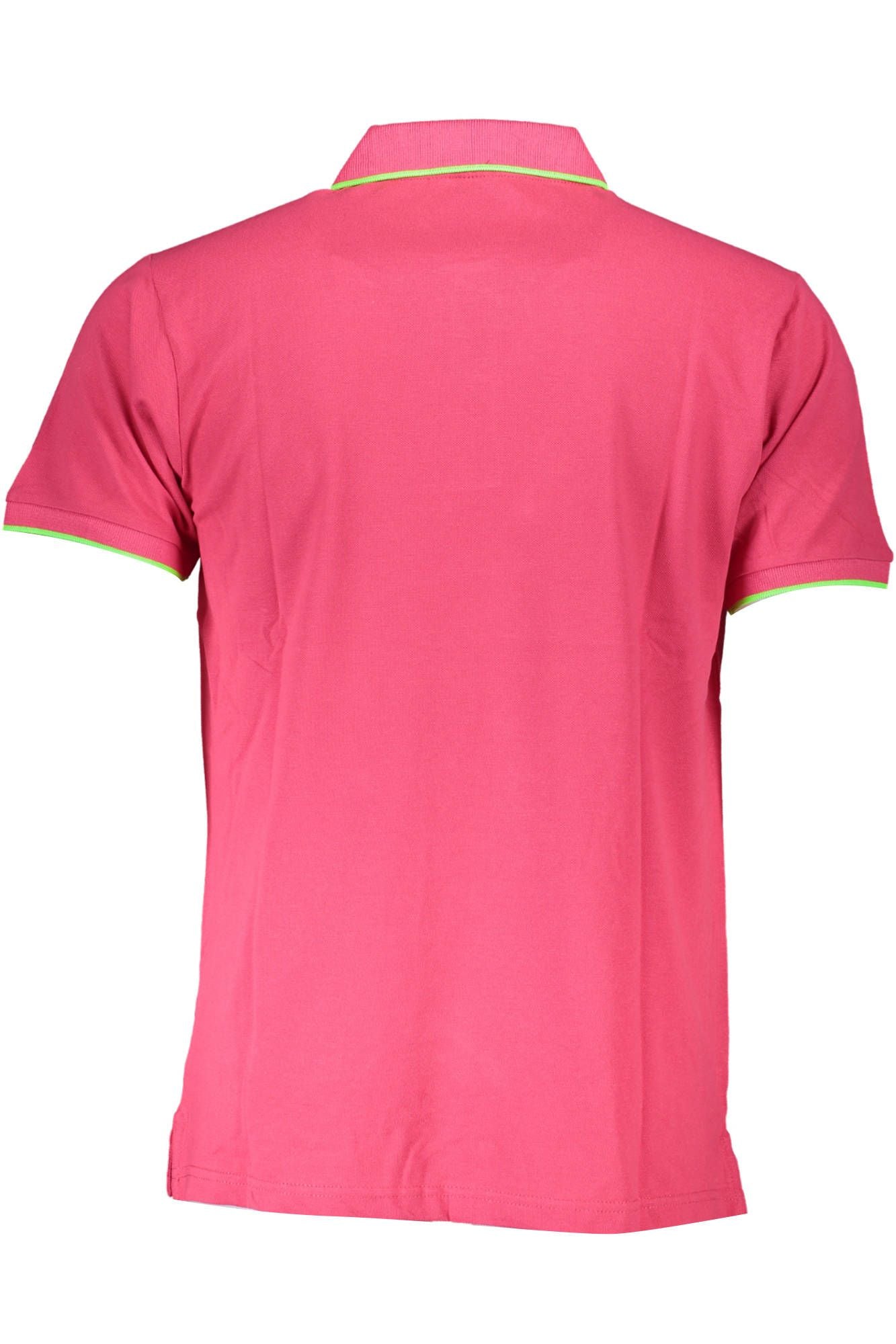 Elegant Pink Embroidered Polo for Sophisticated Style
