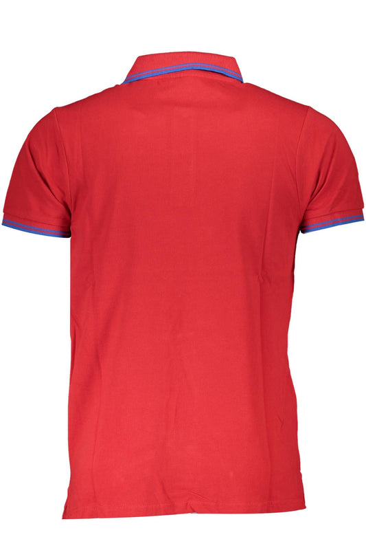 Elegant Short-Sleeved Polo with Contrasting Details