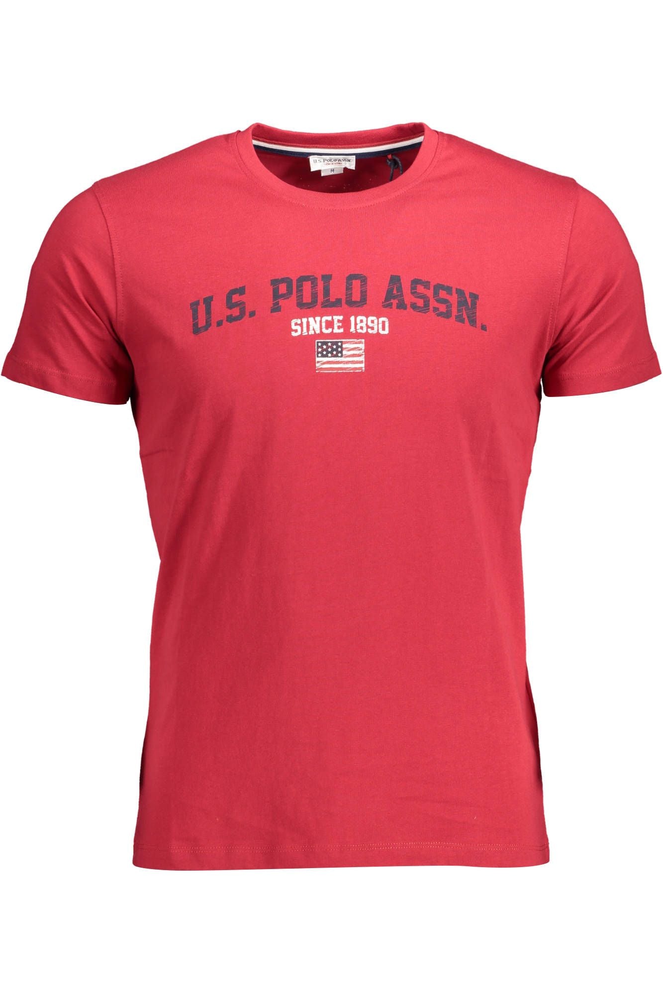 Crew Neck Cotton Tee with Signature Logo