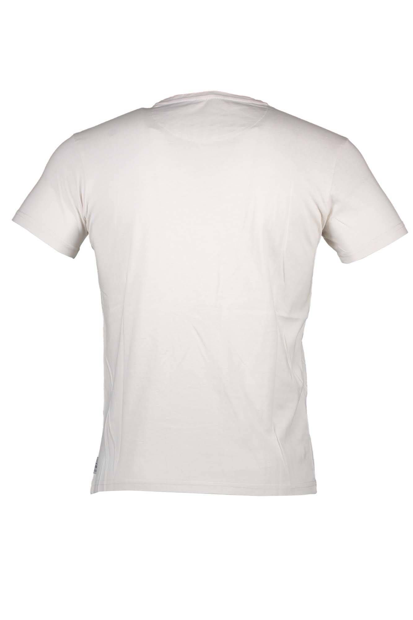 Chic White Printed Short Sleeve Tee