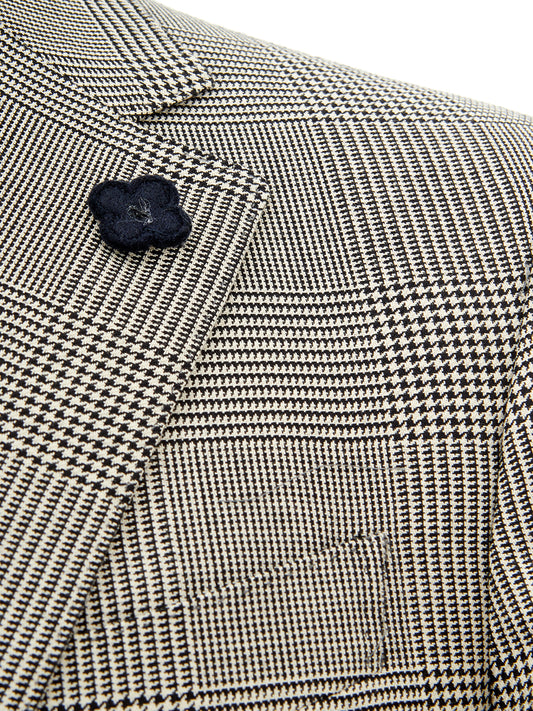 Chic Prince of Wales Check Suit