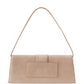 Chic Beige Shoulder Leather Bag