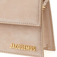 Chic Beige Shoulder Leather Bag