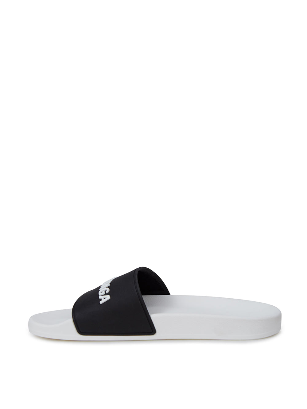 Elegant Bicolor Pool Slides for Effortless Style