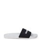 Elegant Bicolor Pool Slides for Effortless Style