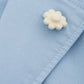 Elegant Light Blue Cotton Jacket