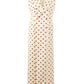 Elegant Sleeveless Polka Dot Maxi Dress