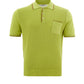 Neon Green Knit Polo for The Dapper Gentleman