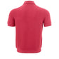 Elegant Pink Cotton Polo Knit for Men