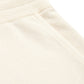 Chic White Cotton Sweatpants - Regular Fit