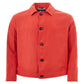 Elegant Orange Cropped Jacket - Fresh and Stylish