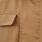 Exquisite Saharan Beige Cotton Jacket