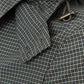 Elegant Green Checked Blouson Jacket