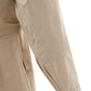 Elegant Beige Cotton Saharan Jacket