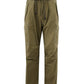 Elegant Green Cargo Trousers - Relaxed Fit