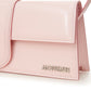 Chic Pink Patent Leather Shoulder Bag