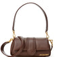 Chic Leather Shoulder Bag in Rich Brown