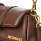 Chic Leather Shoulder Bag in Rich Brown