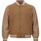 Dapper Wool College Style Bomber Jacket