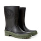 Elegant Rubber Dior Boots with Iconic Logo Detail