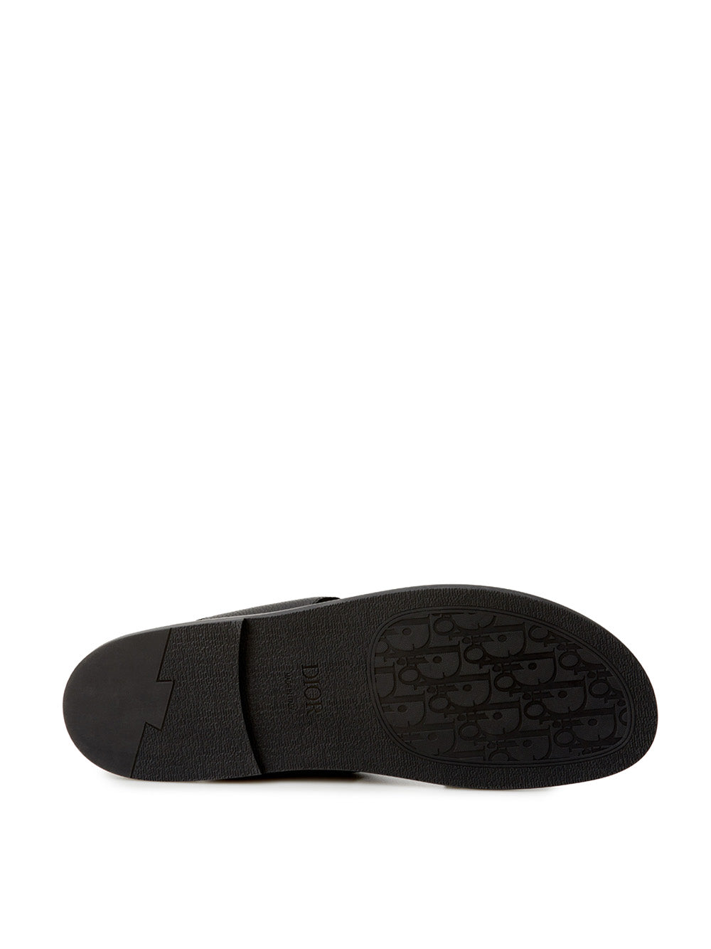 Elegant Black Leather Designer Slippers