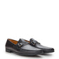 Elegant Black Leather Loafers for Men