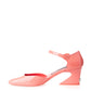 Chic Pink Patent Leather Mary Jane Shoes