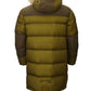 Elegant Quilted Long Parka with Fur-Trimmed Hood