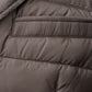 Elegant Dove Grey Quilted Jacket